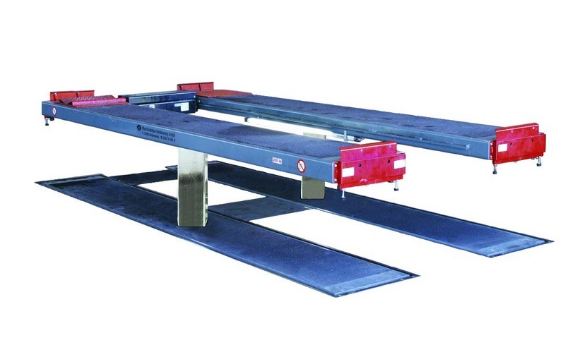ZS SQUARE II 5.0 P elevator cu 2 pistoane (cu platforme de traversare)