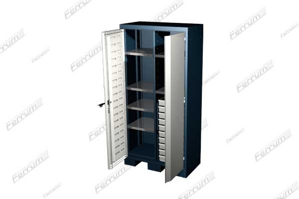Dulap pentru scule 6 rafturi/10 sertare